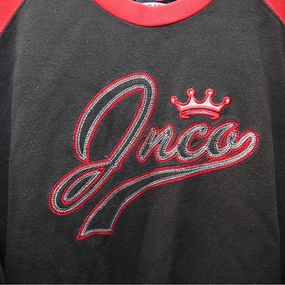 Vintage JNCO Black and Red Long Sleeve Shirt - Picture 2 of 6